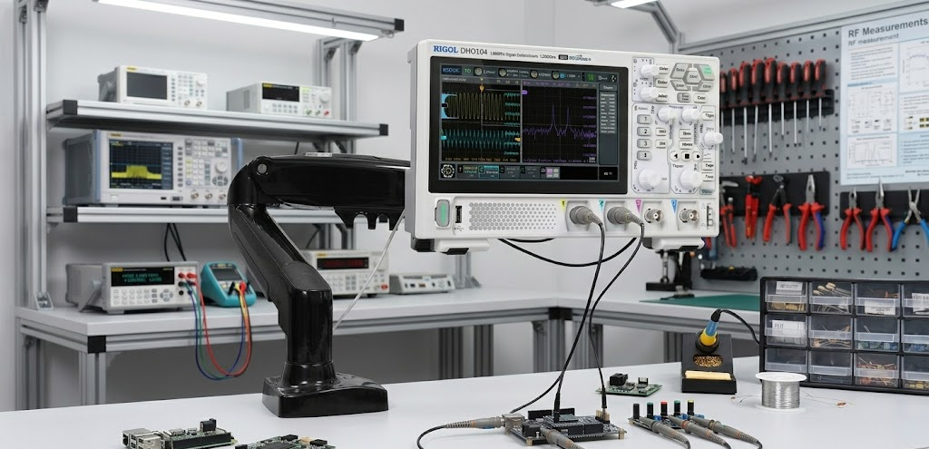 Rigol DHO804 12-bit oscilloscope design