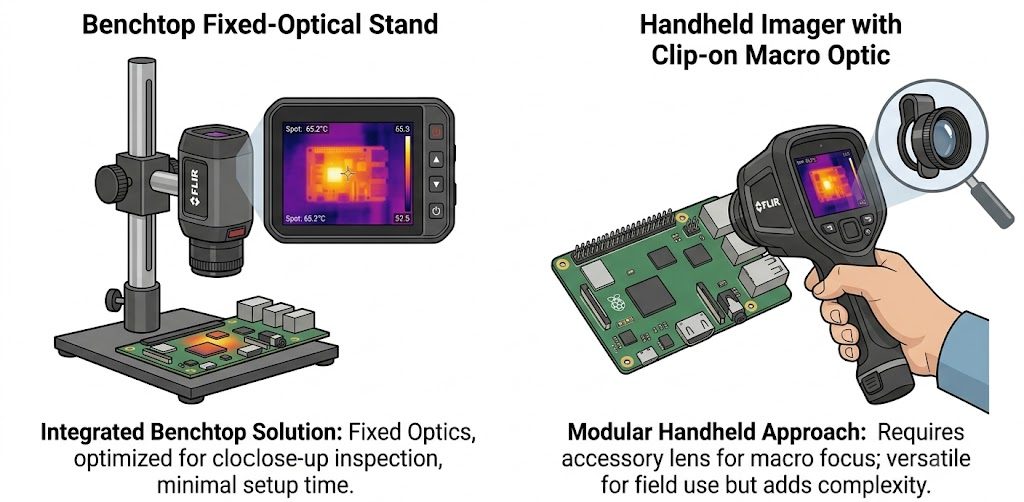 Thermal imaging for PCB debugging and failure analysis